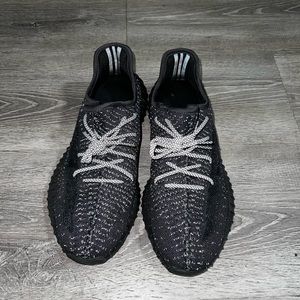 Men’s Black Reflective Yeezys